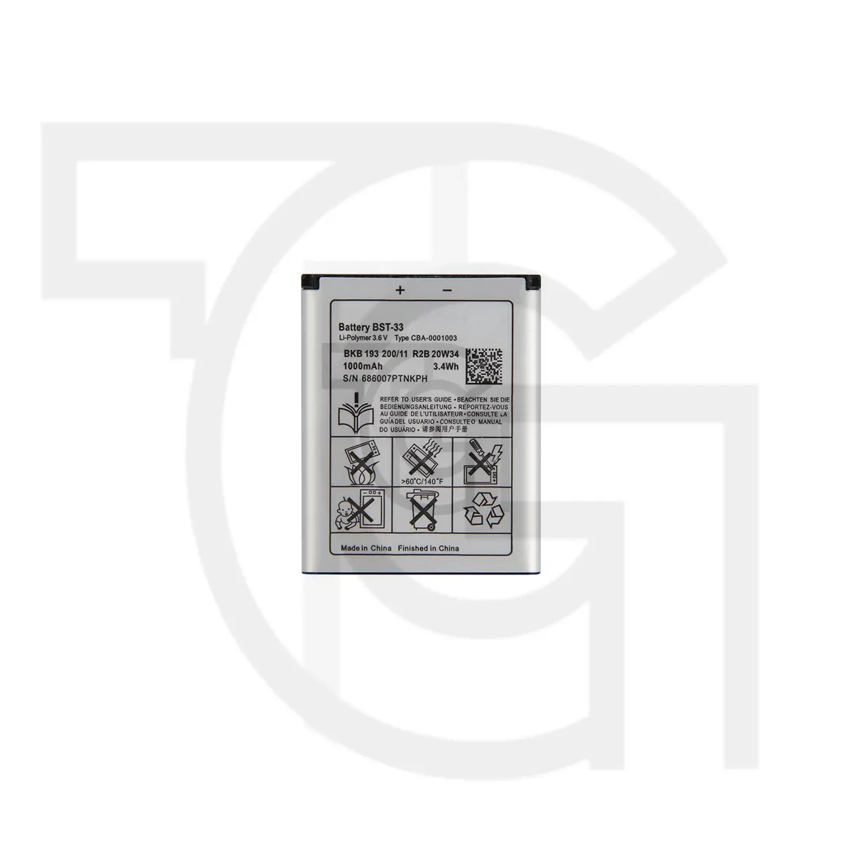 باتری سونی‌اریکسون (اصلی) Battery Sony Ericsson K630
