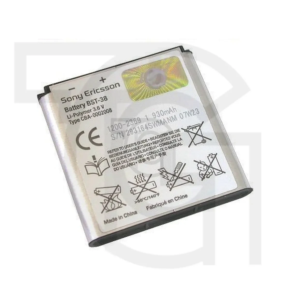باتری سونی‌اریکسون (اصلی) Battery Sony Ericsson W760