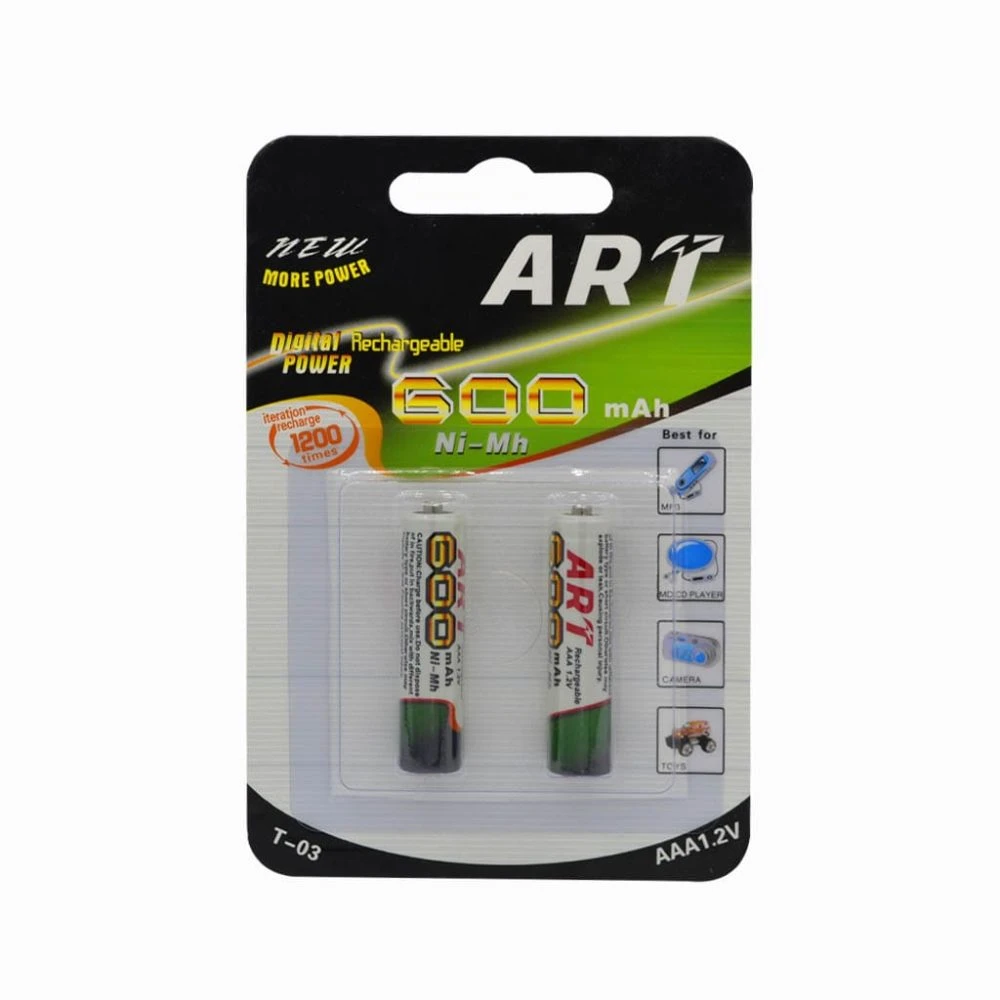 باتری شارژی نیم قلمی ART دوتایی 1250ml