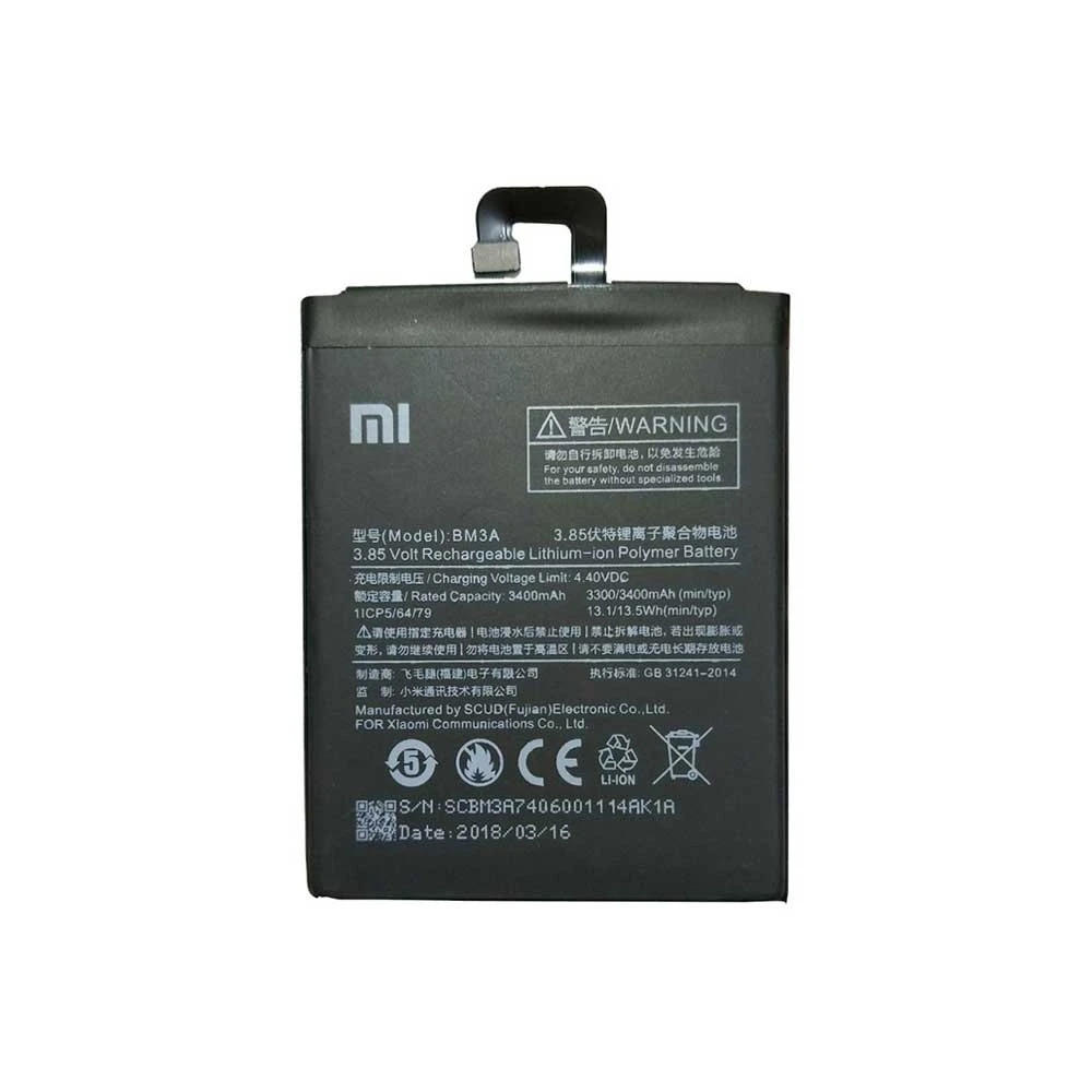 باتری شیائومی Xiaomi Mi Note 3 مدل BM3A