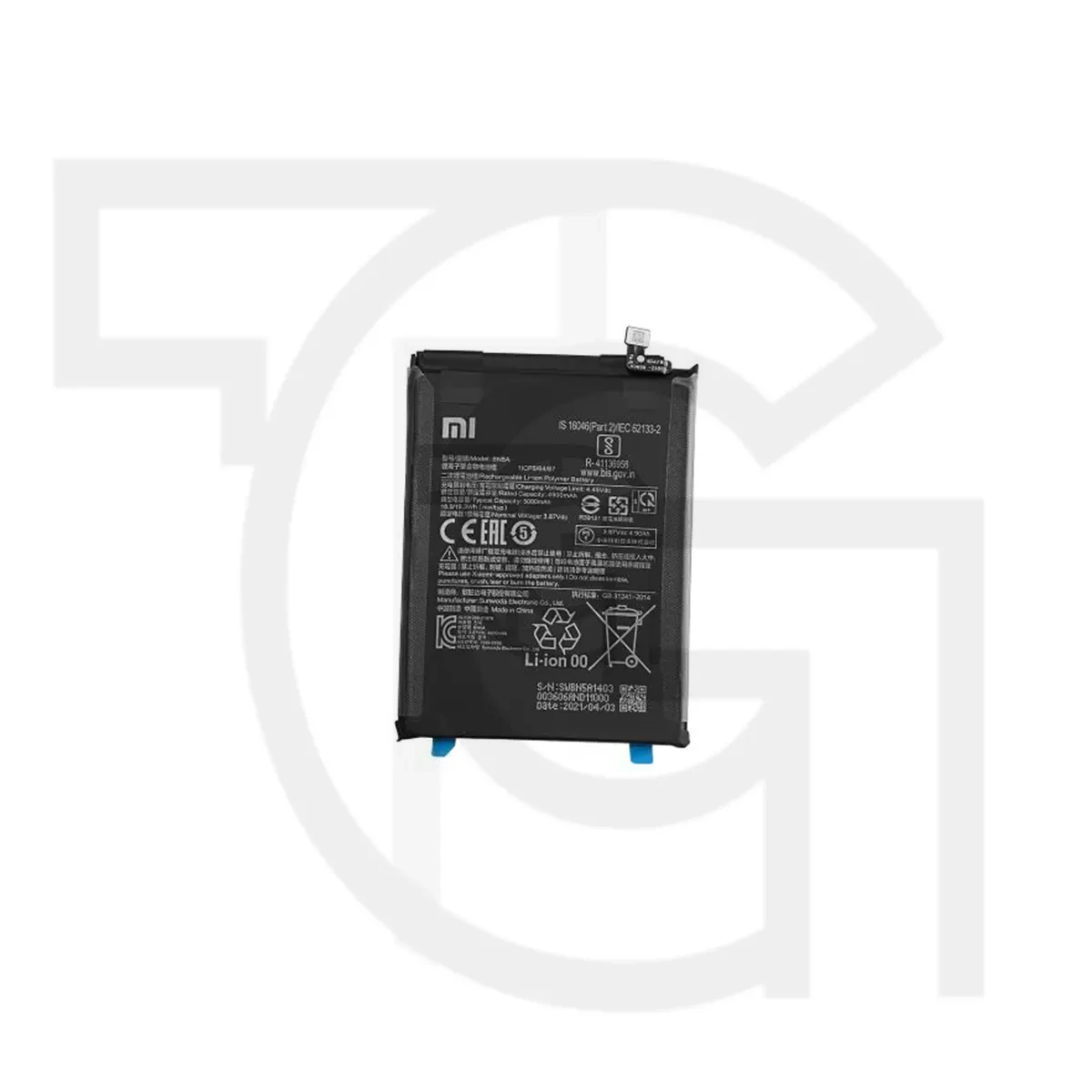 باتری شیائومی‌ردمی (اصلی) Battery Xiaomi Redmi 22041219G