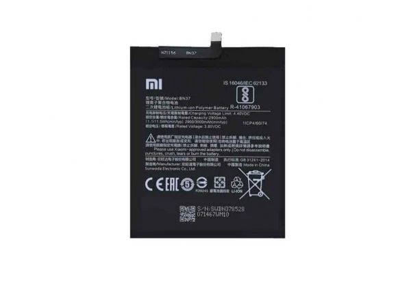 باتری شیائومی مدل(Redmi 6A) به قیمت پخش و عمده