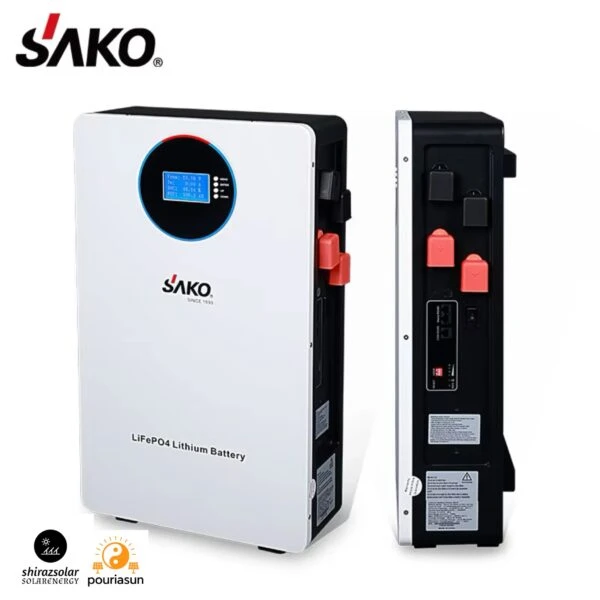 باتری لیتیوم ۵کیلو۱۰۰امپر ۵۱ولتی ساکو باتری لیتیومی SAKO