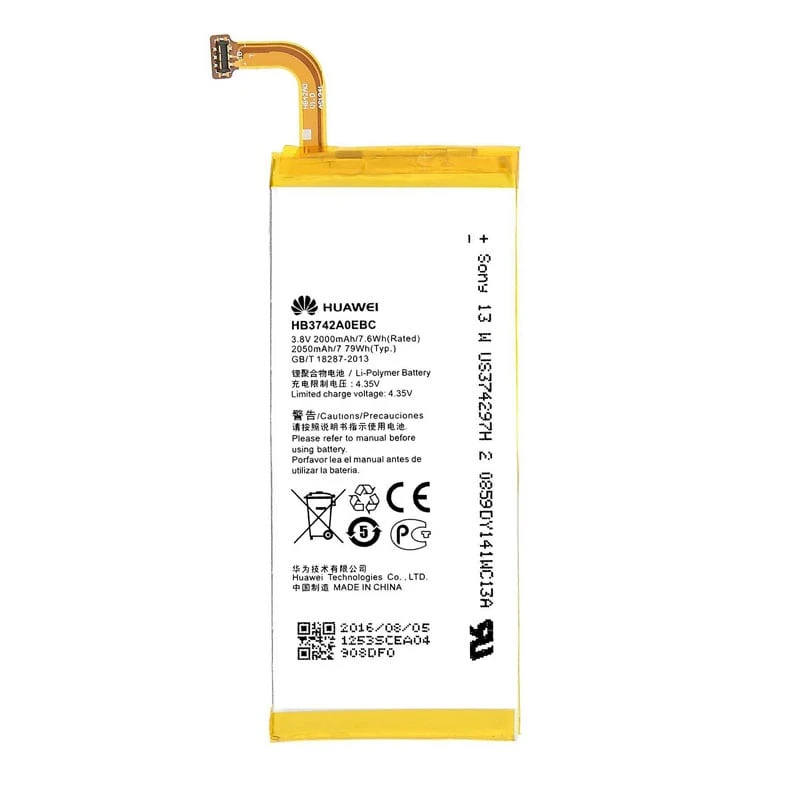 باتری هوآوی Huawei Ascend P6 مدل HB3742A0EBC