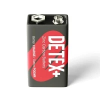 باتری کتابی DETEX مدل 9V 6F22 – مناسب وسایل الکترونیکی کم‌مصرف