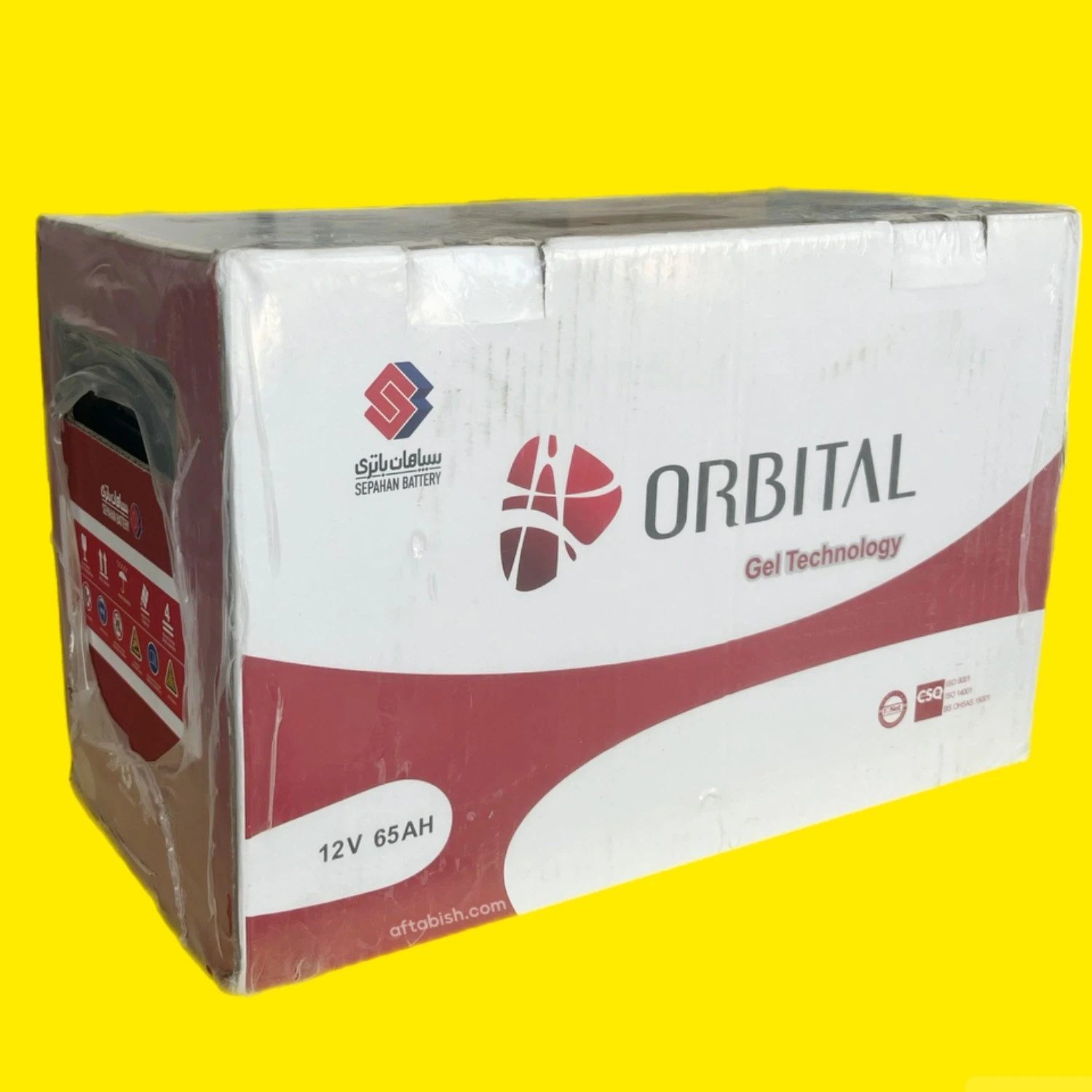 باتری ۶۵ آمپر UPS ژل اوربیتال سپاهان