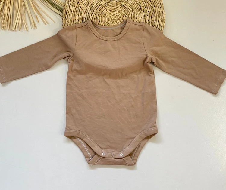 بادی آستین بلند نخی ساده برند H&M