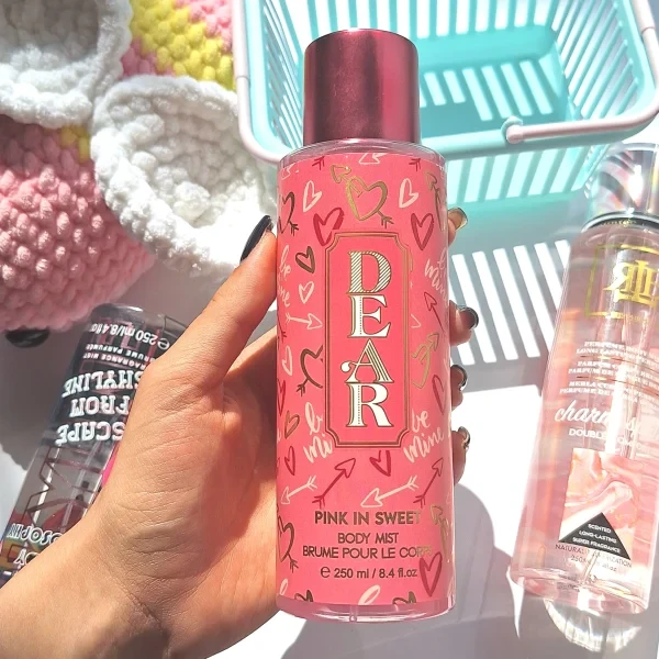 بادی اسپلش pink in sweet رایحه Dear