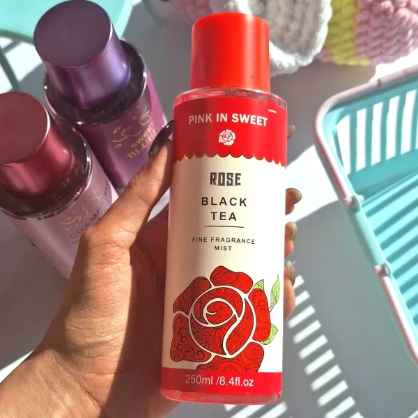 بادی اسپلش رایحه Rose Black tea