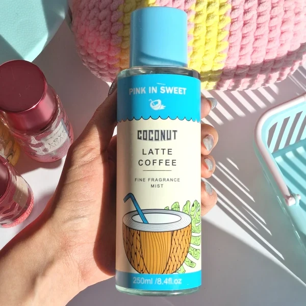 بادی اسپلش رایحه coconut latte coffee