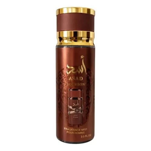بادی اسپلش مردانه لطافه مدل اسد بوربون (Asad Bourbon) حجم ۲۵۰ میلی‌لیتر