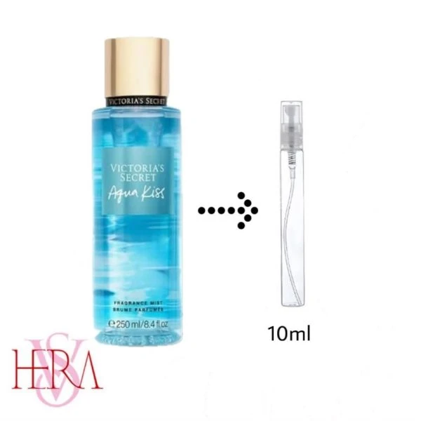 بادی میست زنانه آکواکیس دکانت 10 میل برند ویکتوریا سیکرت Aqua Kiss Body Mist Victoria`s Secret