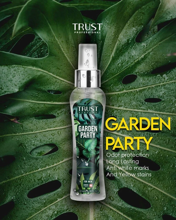 بادی میست مردانه تراست مدل Garden Party