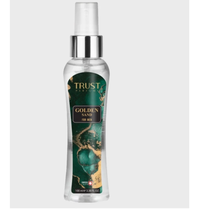 بادی میست مردانه تراست مدل Golden Sand با حجم 100 میل