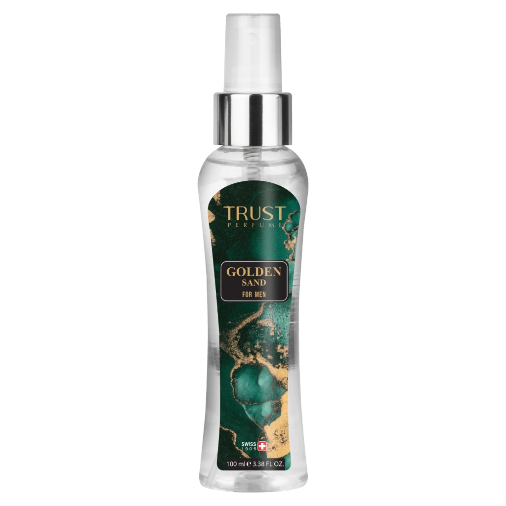 بادی میست مردانه تراست مدل Golden Sand با حجم 100 میل