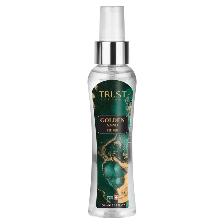 بادی میست مردانه تراست مدل Golden Sand با حجم 100 میل