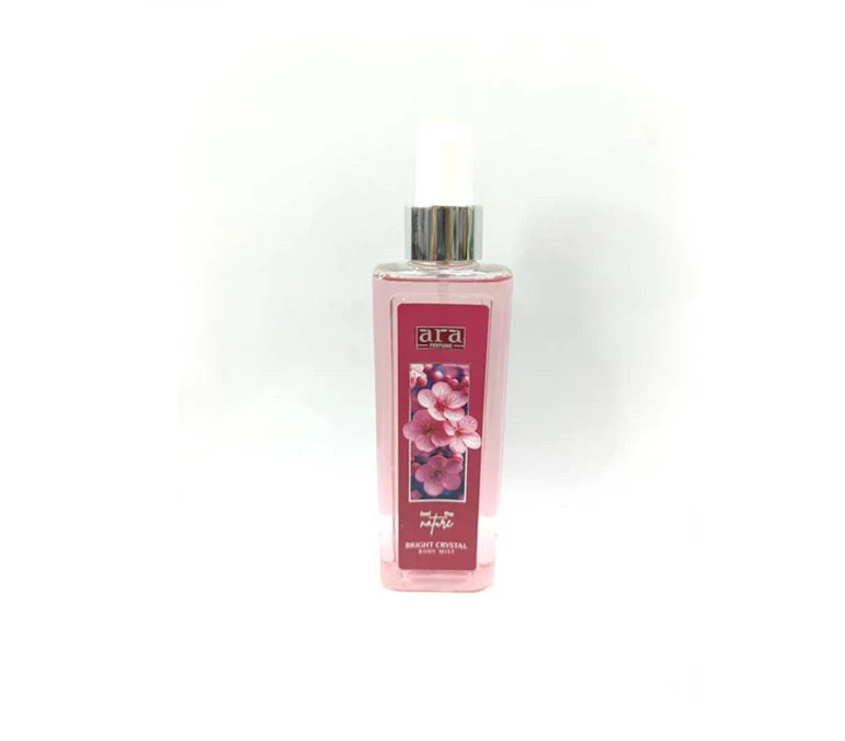 بادی میست نیچر رایحه BRIGHT CRYSTAL خوشبو کننده بدن و مو
