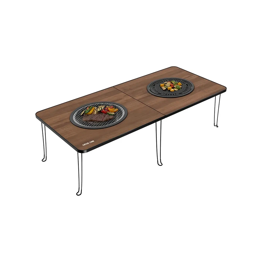 باربیکیو قابل‌حمل گرین لاین Green Lion GNFLDBBQ Fold Grill Table BBQ Camp