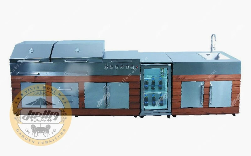 باربیکیو مدل استیل و ترموود SWRC 320