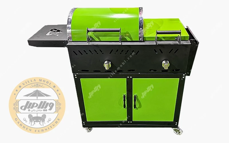 باربیکیو گازی با کابین و پلوپز سایز 40×80