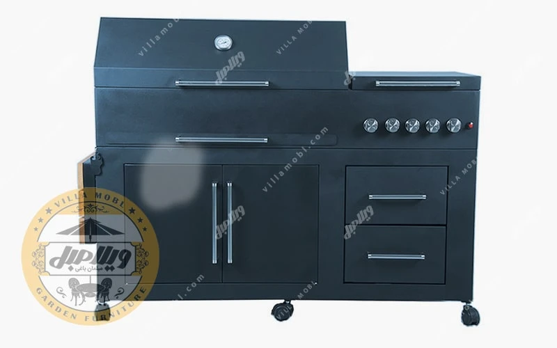 باربیکیو گازی مشکی مدل BRC 140