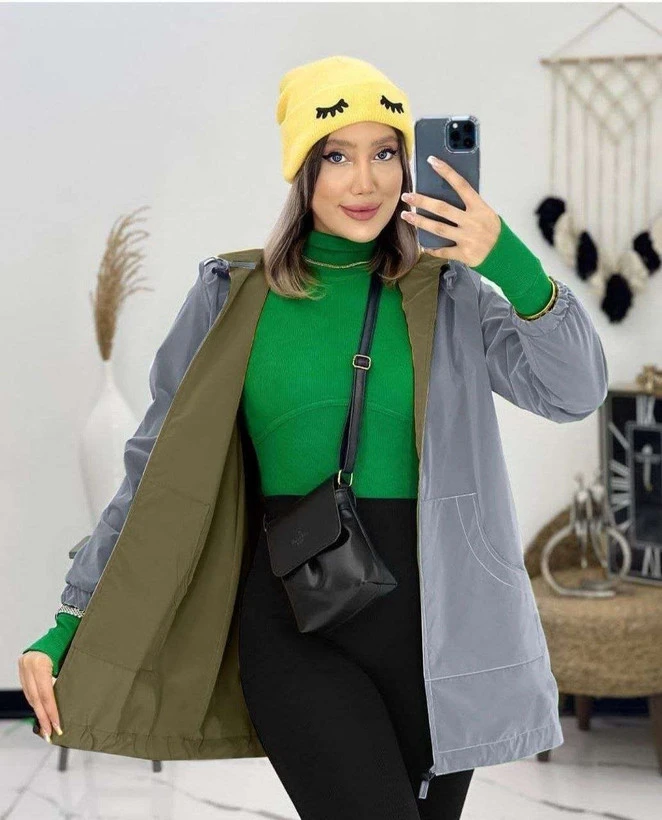 بارونی دو رو مدل شکیلا کد 286