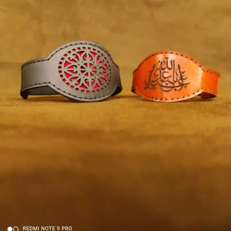 بازوبند دعا و حرز چرمی ارسال رایگان