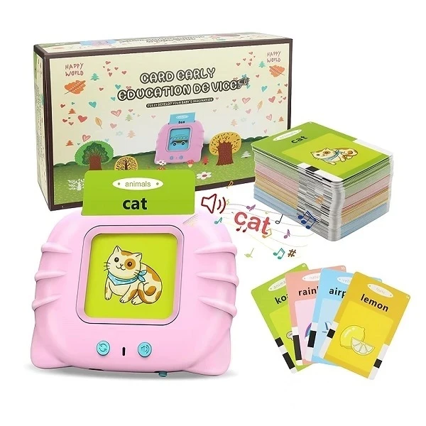 بازی آموزشی انگلیسی و فارسی مدل فلش کارت گویا Card carly education device