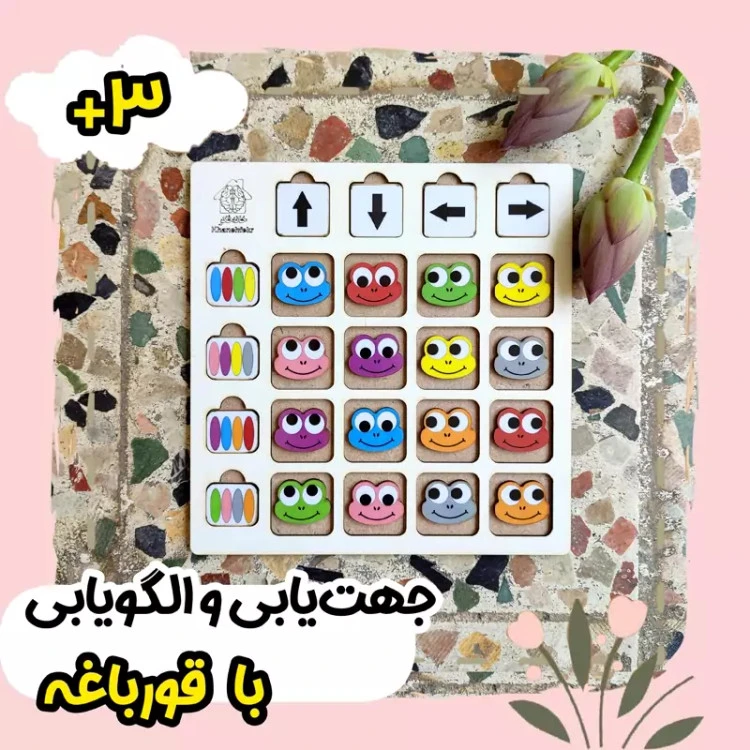 بازی جهت یاب قورباغه