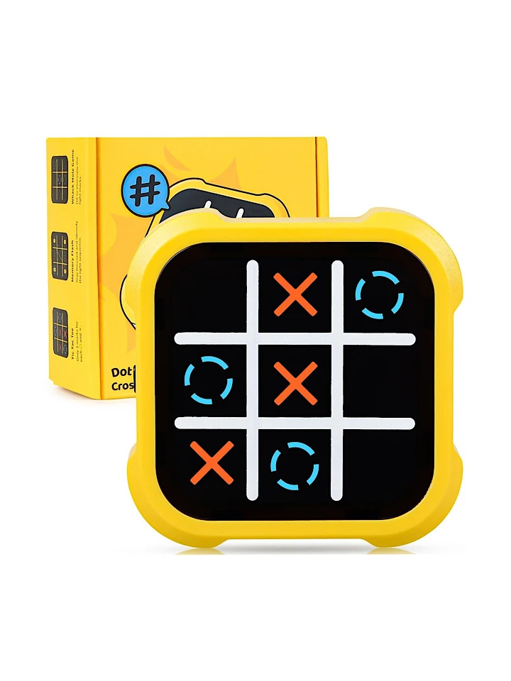 بازی پازل دستی الکترونیکی تیک تاک Tic Tac Toe Bolt Game(گجت 2024 آمازون)