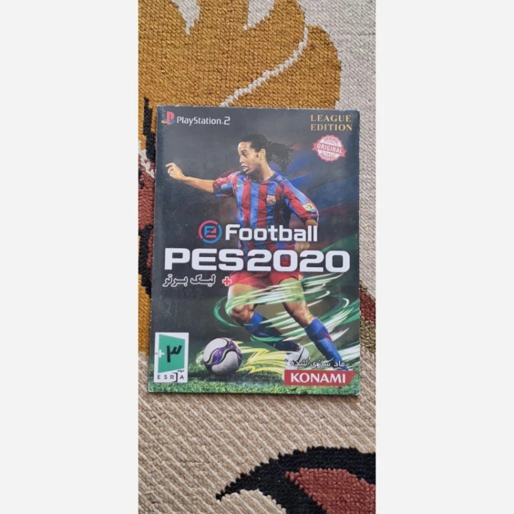 بازی پلی استیشن PES 2020 ماد سازی شده + لیگ برتر مخصوص PS2 ( ارسال رایگان )
