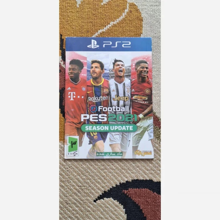 بازی پلی استیشن PES 2021 ماد سازی شده نشر عصر بازی مخصوص PS2 ( ارسال رایگان )
