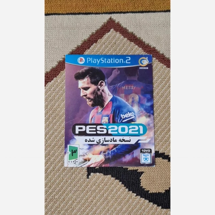 بازی پلی استیشن PES 2021 نسخه مادسازی شده نشر گردو مخصوص PS2