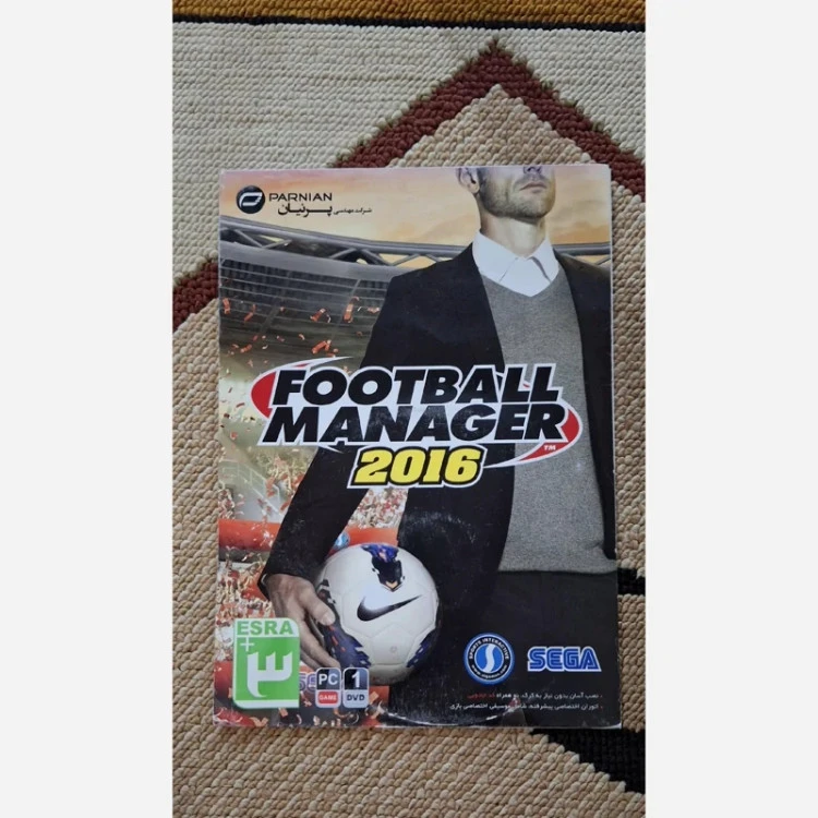بازی کامپیوتری FOOTBALL MANAGER 2016 نشر پرنیان مخصوص PC