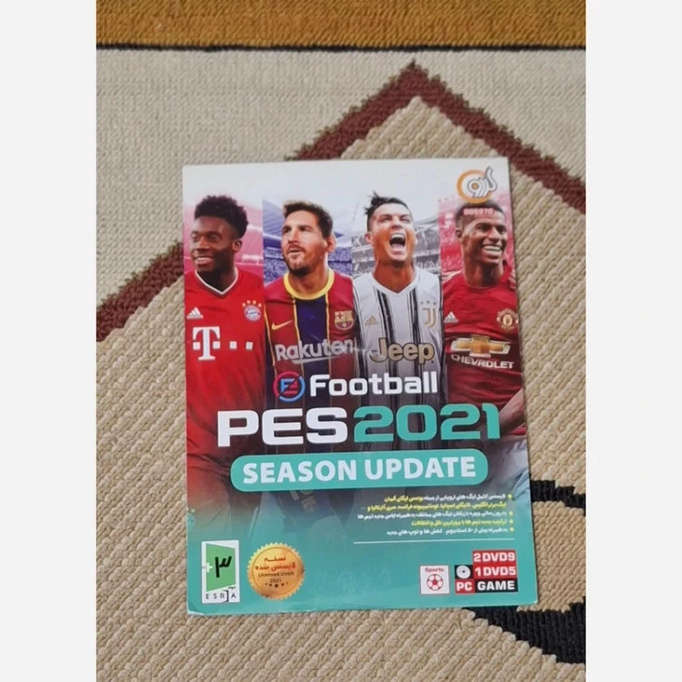 بازی کامپیوتری PES 2021 نشر گردو ( ارسال رایگان )