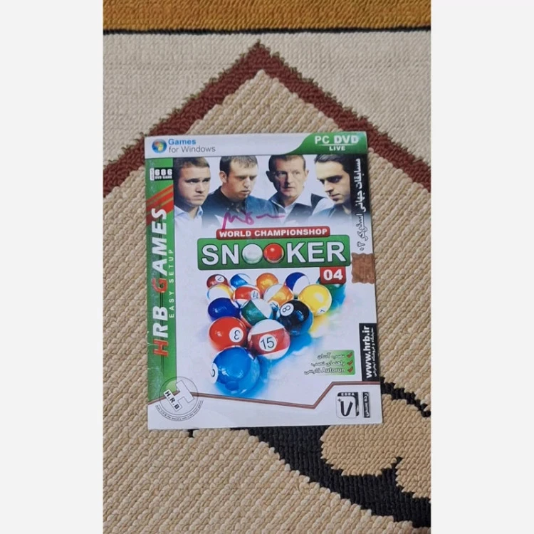 بازی کامپیوتری WORLD CHAMPIONSHOP SNOOKER 04 مخصوص PC