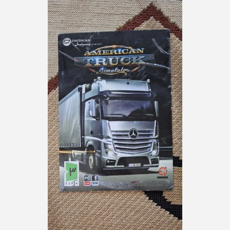 بازی کامپیوتری شبیه سازی کامیون آمریکایی American Truck Simulator مخصوص PC