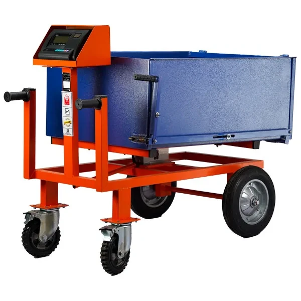 باسکول فرغونی چهار چرخ 600KG نیکو
