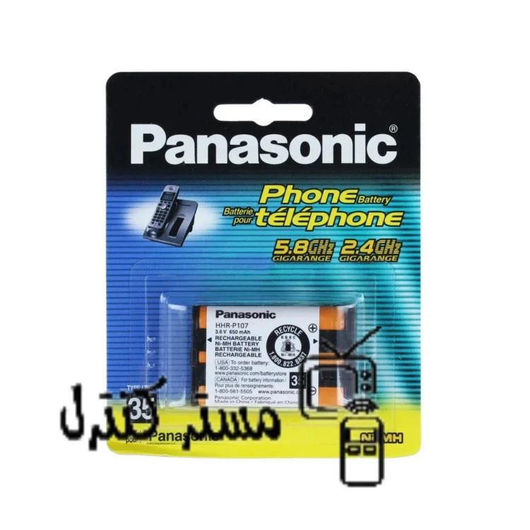 باطری گوشی تلفن پاناسونیک کد 107