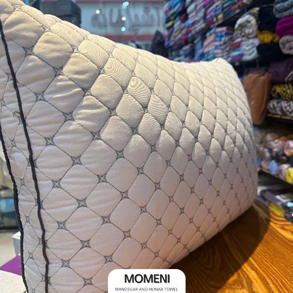 بالش میکرو ژل دومغذی گلدوزی شده