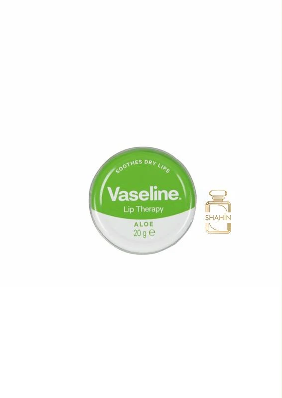 بالم لب آلوئه ورا وازلین اصل Vaseline Aloe Lip Balm 20G