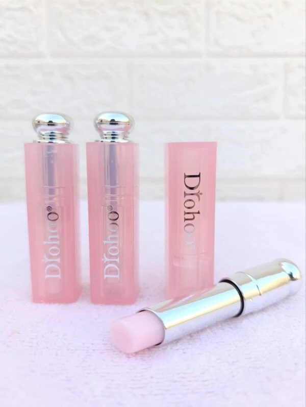 بالم لب حرارتی Drohoo طرح دیور – آبرسان، تغییررنگ‌دهنده و براق‌کننده لب