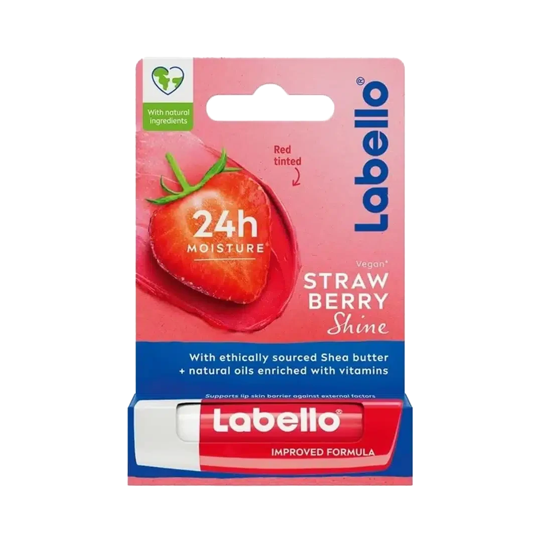 بالم لب لبلو مدل توت فرنگی strawberry shine