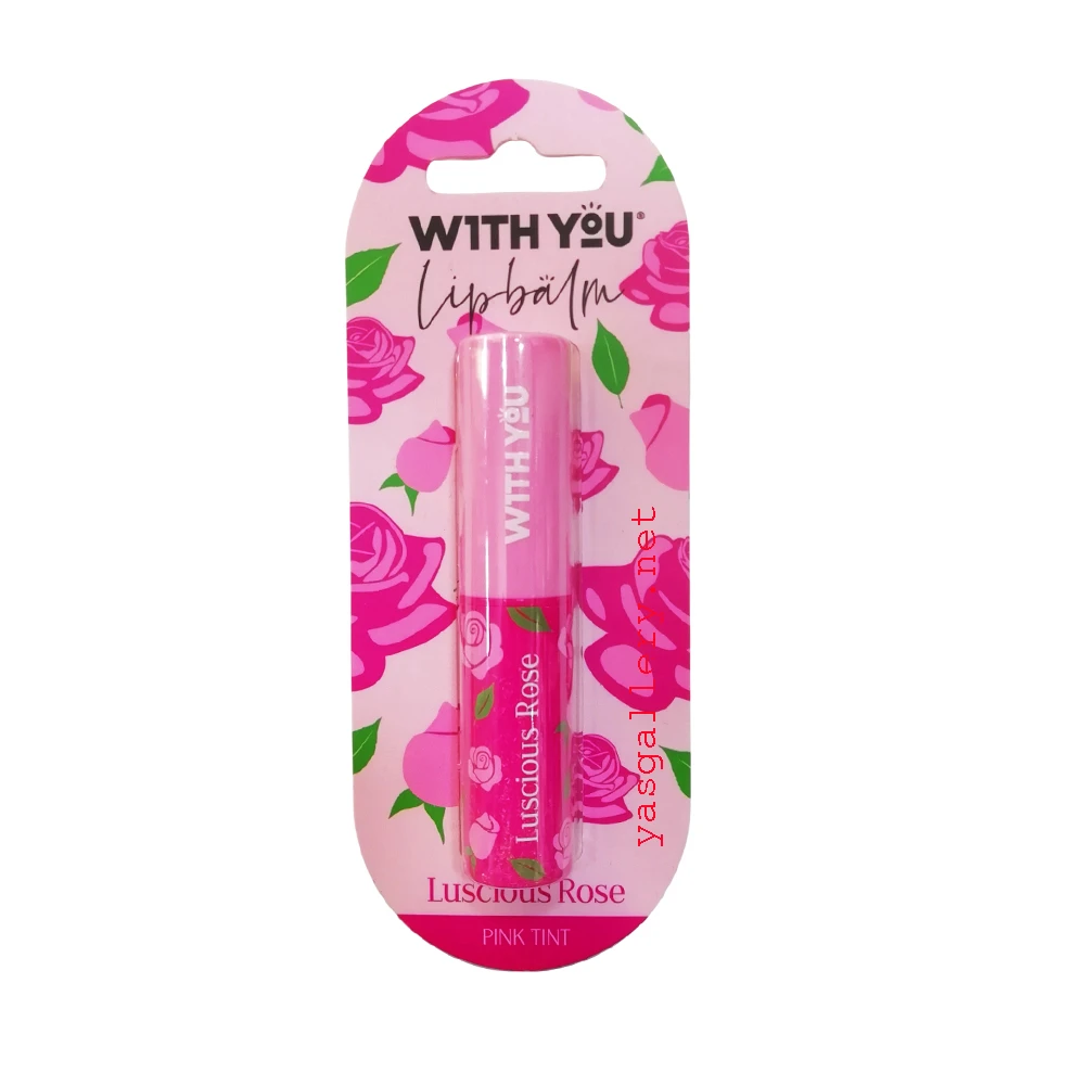 بالم لب نرم کننده ویت یو با رایحه گل رز With You Luscious Rose Lip Balm
