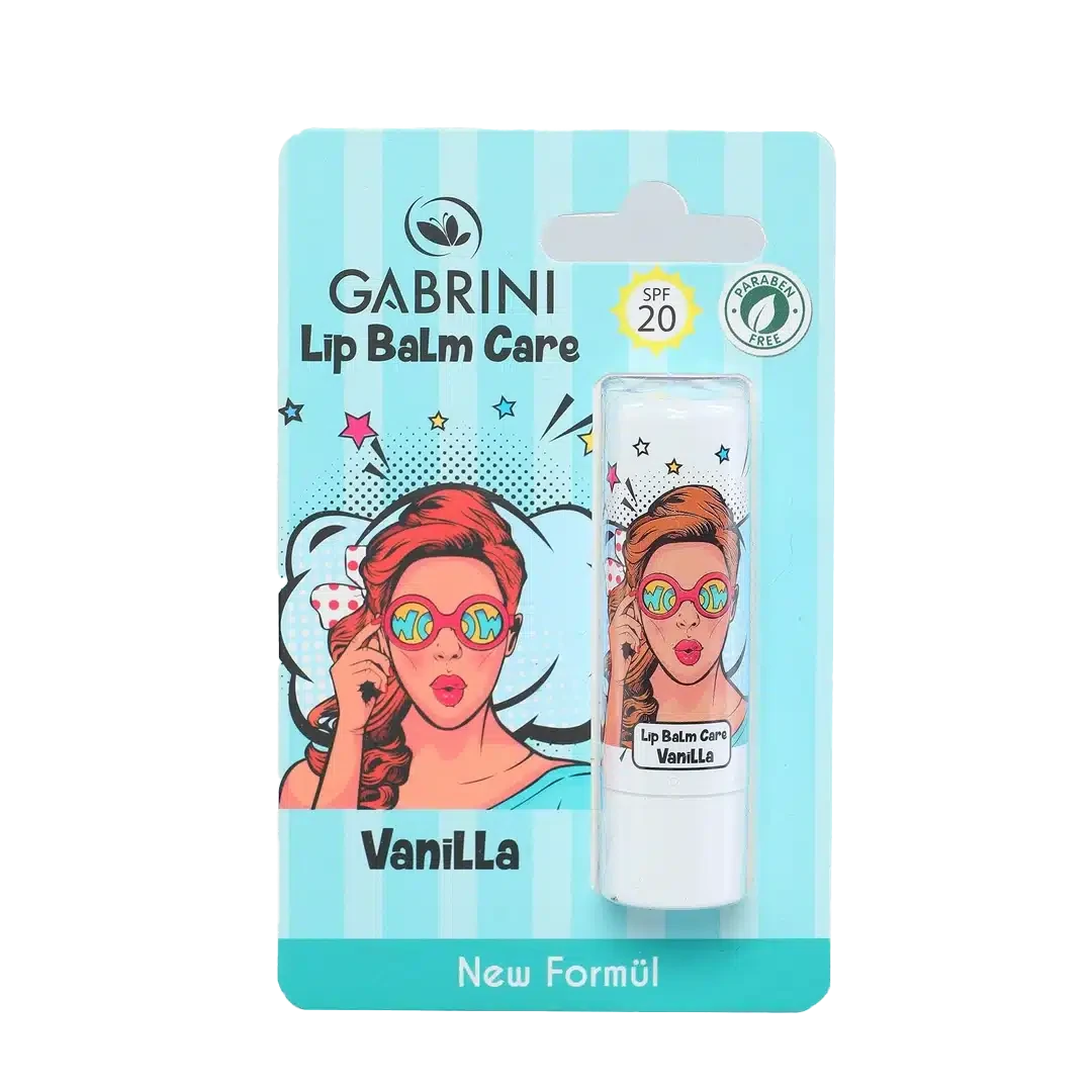 بالم لب وانیلی گابرینی Gabrini با spf 20 حجم 5 گرم