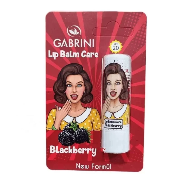 بالم لب گابرینی با رایحه شاه توتGABRINI Lip Balm Care Blackberry