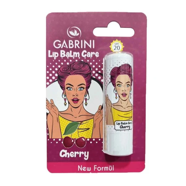 بالم لب گابرینی با رایحه گیلاسGABRINI Lip Balm Care Cherry