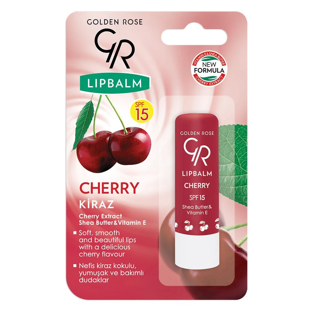 بالم لب گیلاس گلدن رز با SPF15