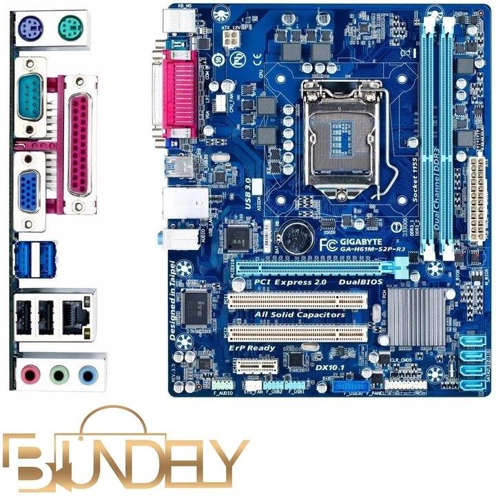 باندل اقتصادی(نسل3) GIGA H61/Core i3-3240/8GB Ram