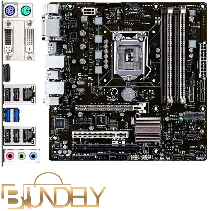 باندل نیمه حرفه ای (نسل4) ASUS CS-B/Core i5-4590/16GB Ram